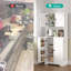 Durrie 71.7'' H Sliding Kitchen Cabinet with Storage