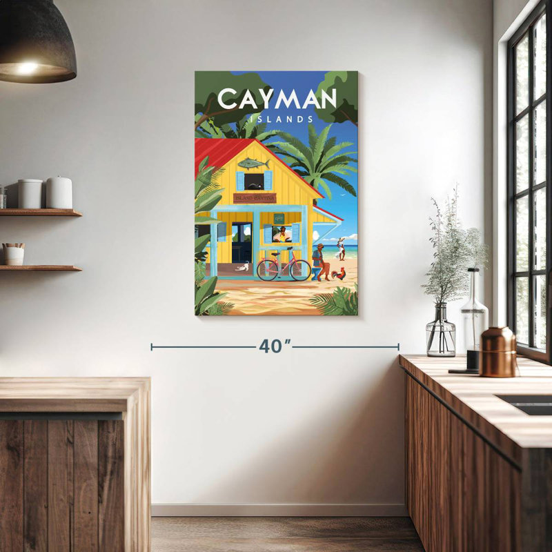 Gillard Tropical, Îles Caïmans, H 39 po x l 26 po