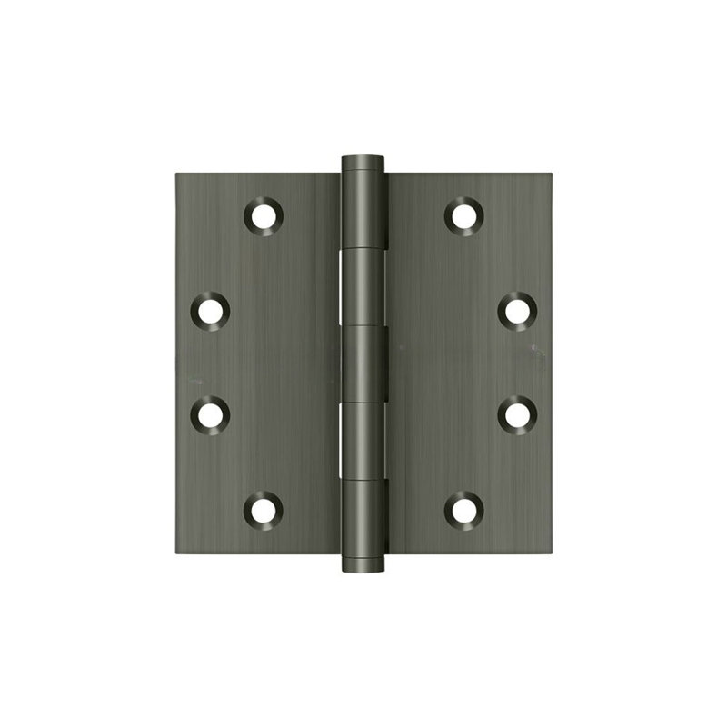 102'' x 102'' Butt Bearing Hinge, Antique Nickel