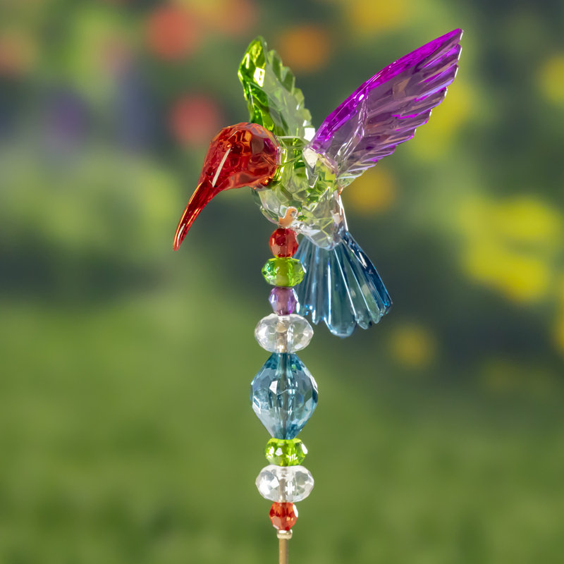 Piquet de jardin colibri