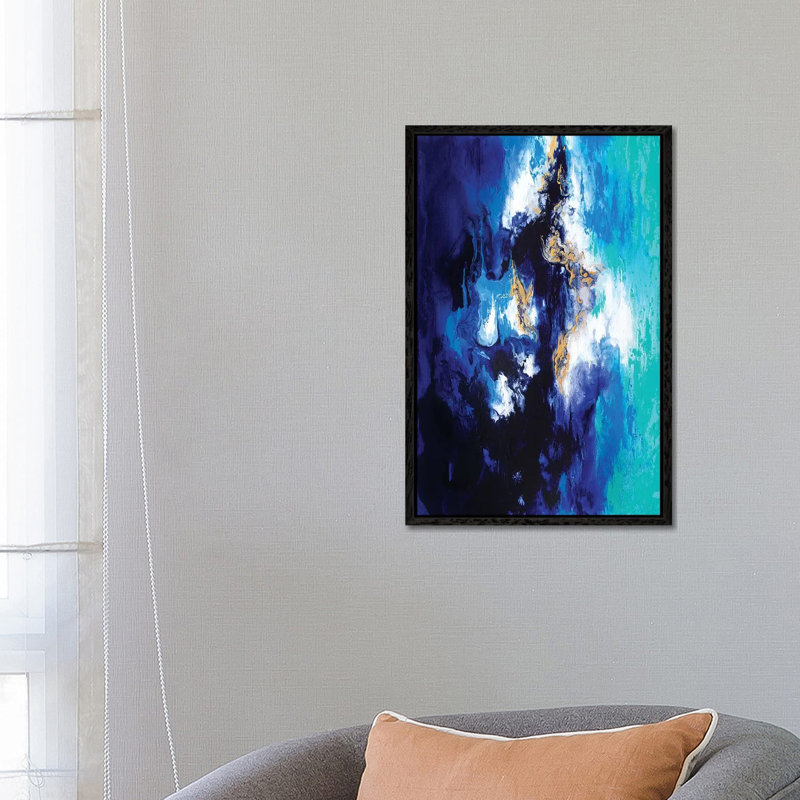 Song Of The Sea - Print on Canvas, 66.04 cm H x 45.72 cm W, Black Framed