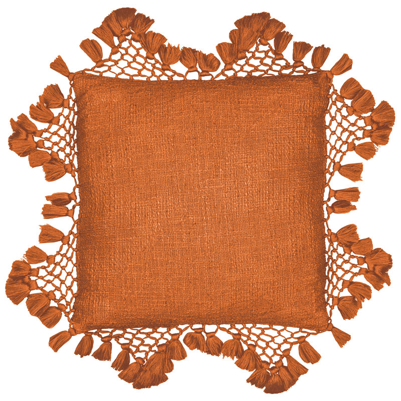 Square Cushion, Pecan