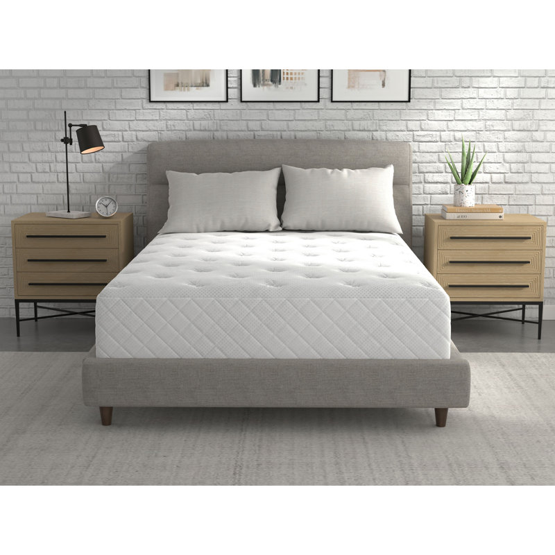 SleepFresh Clean And Cool 12'' Medium Mattress, Twin (37 x 74 cm)