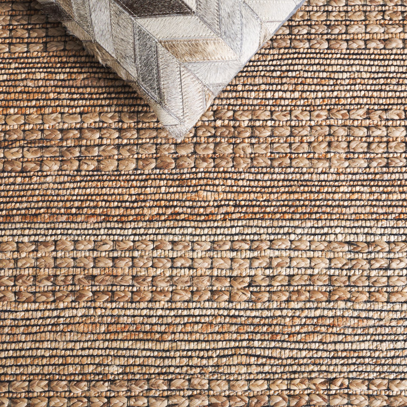 Tapis naturel / brun Natural Fiber 676, Rectangle de 5 pi x 8 pi