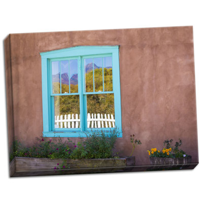 " New Mexico Adobe II " by Kathy Mahan