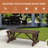 Lofton Solid Wood Fir Outdoor Bench-740171929