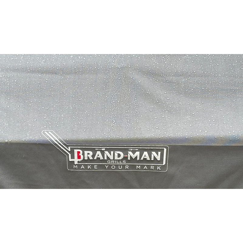 Grill Cover- Fits up to 58", BBQ Grill Cover for Rustler3-5Burner Grill & 22 "Kamado Charcoal Grill by Brand-Man Grills