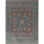 Wool Oriental Area Rug in Rust/Green