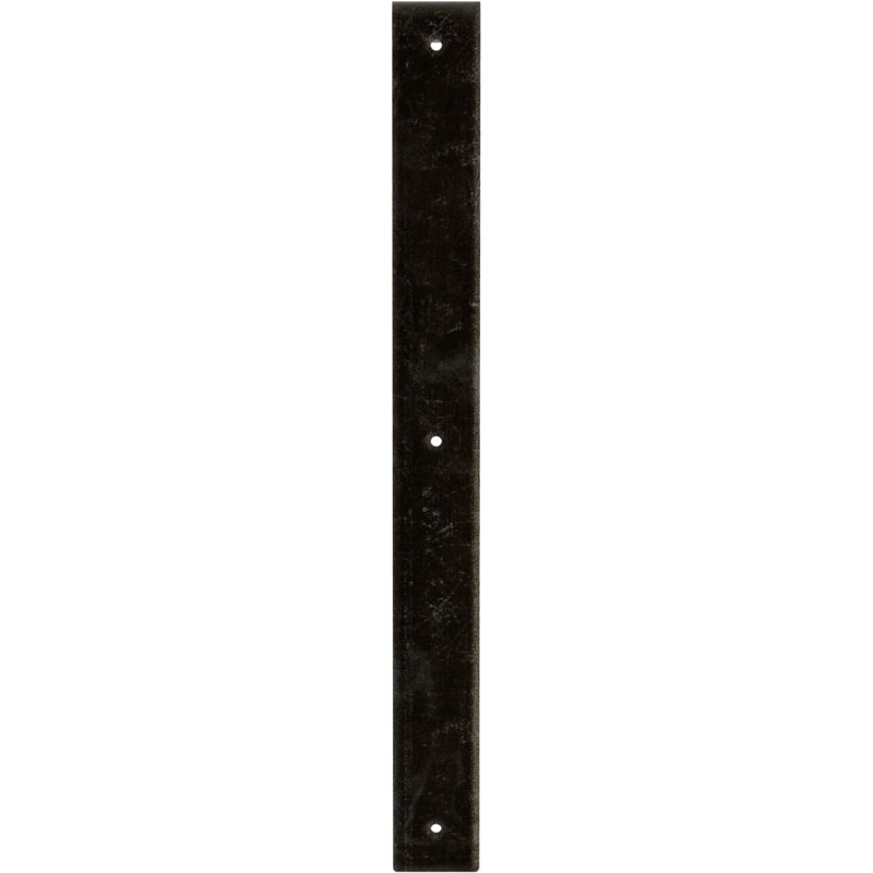 2"W x 20"D x 20"H Hamilton Steel Bracket, Antiqued Warm Silver, Antiqued Warm Silver, 20" H x 2" W x 20" D
