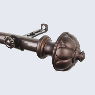Kravitz Adjustable Single Curtain Rod