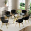 Ensemble de table à manger rectangulaire élégant pour 6 personnes-1004024614-1004024666-1004024667