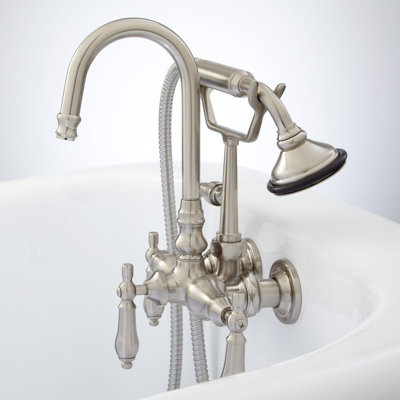 Pasaia Tub-Wall Mounted Tub Faucet with Hand Shower
