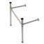 Base de salle de bain simple à fixation murale 25,19" seulement meuble-lavabo-49469609