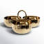 Round Steel/ Brass Condiment Server-405478869