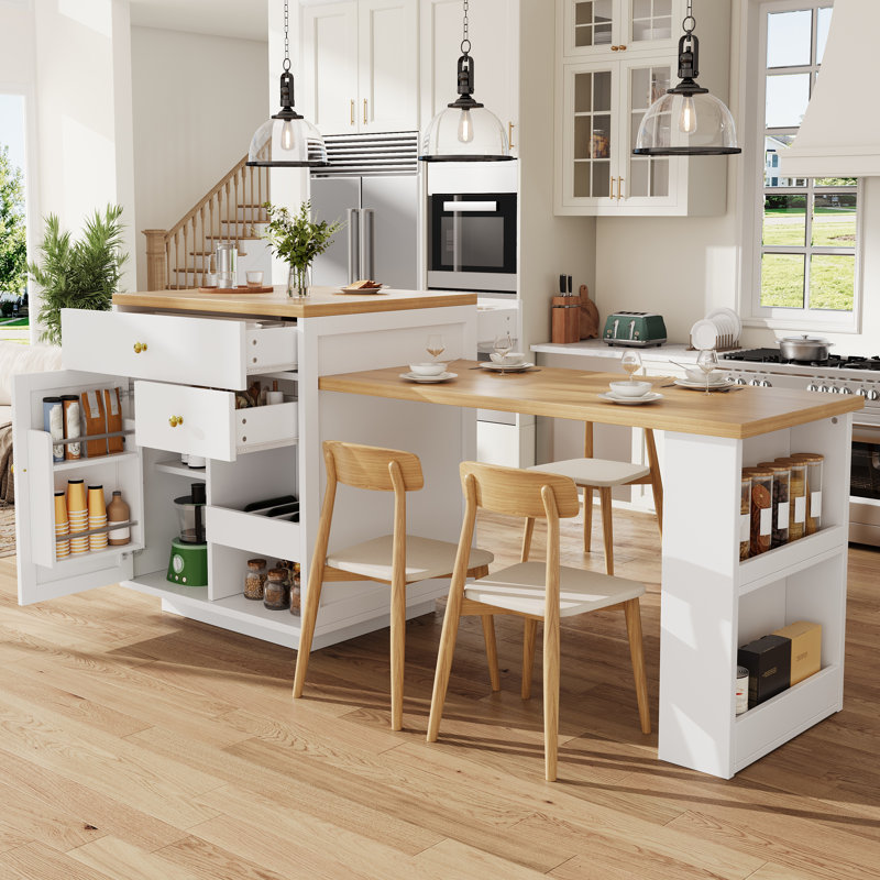 195.5 cm W Prep Table with Top