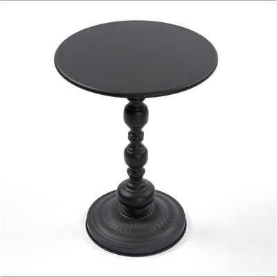 2P, Vintage Metal Coffee Table End Table, Round Side Table for Sofa Bedside Nightstand, Accent Table Decorative Small Space Living Room Bedroom