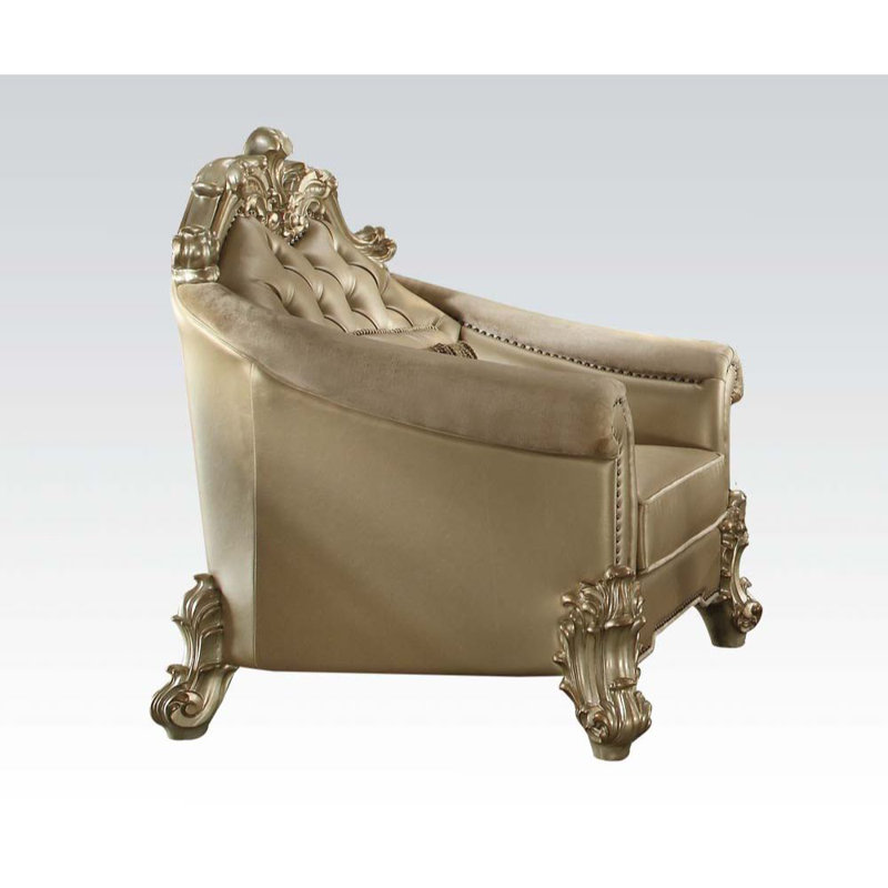Chaise, Cuir synthétique os