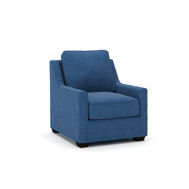Fauteuil Gemi, Denim indigo classique
