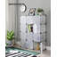 12 Pair Stackable Shoe Storage Cabinet