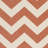 Arneshia Chevron Beige/Terracotta Indoor / Outdoor Area Indoor/Outdoor Area Rug-22983620