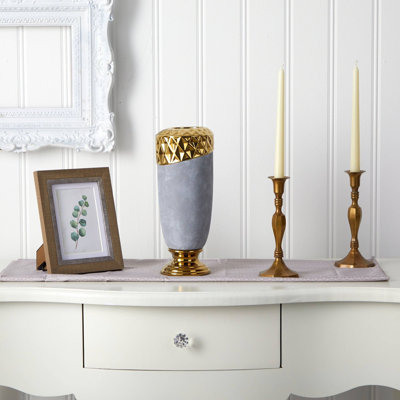 Vase de table en céramique Arum