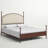Marinez Upholstered Metal Standard Bed-1574542601