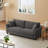 Debrah 84'' Upholstered Sofa-973816333