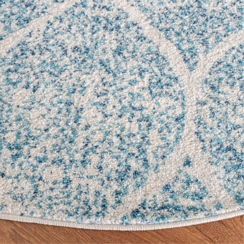 Tapis performance géométrique Balcom, Rond 6 pi 7 po