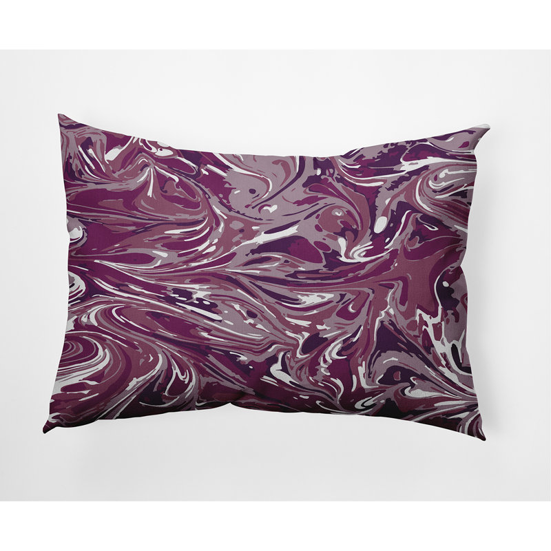 Coussin intérieur / extérieur Mélange, Violet