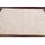 Tapis beige en laine / soie touffeté à la main Cloville
