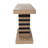 Robin Baron Leather Wrapped Console Table