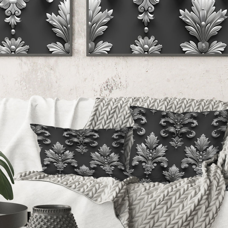 Coussin lombaire Glam Damask II - Glam