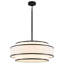 23.78" Modern 5-light Dimmable Drum Chandelier-205390080