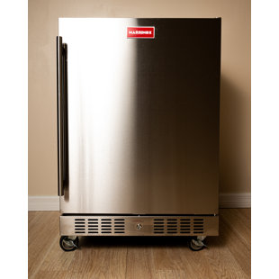 24 Inch Stainless Steel Outdoor Rated Refrigerator