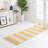 Johnie Hand-Knotted Cotton Yellow and Ivory White Rug-1691999504