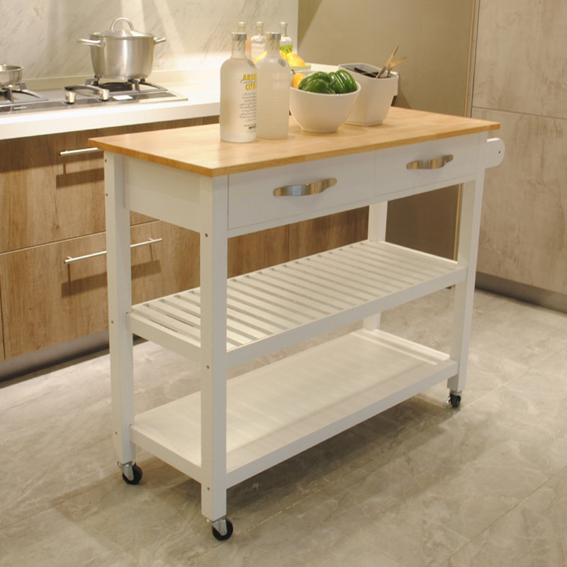 Îlot de cuisine 19,68 po Ashantee, Blanc