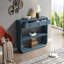 Console moderne avec 3 tiroirs à fermeture en douceur et 2 tablettes ouvertes, base en bois massif, table d'entrée pour le vestibule-1417848738-1417848740-1417848736