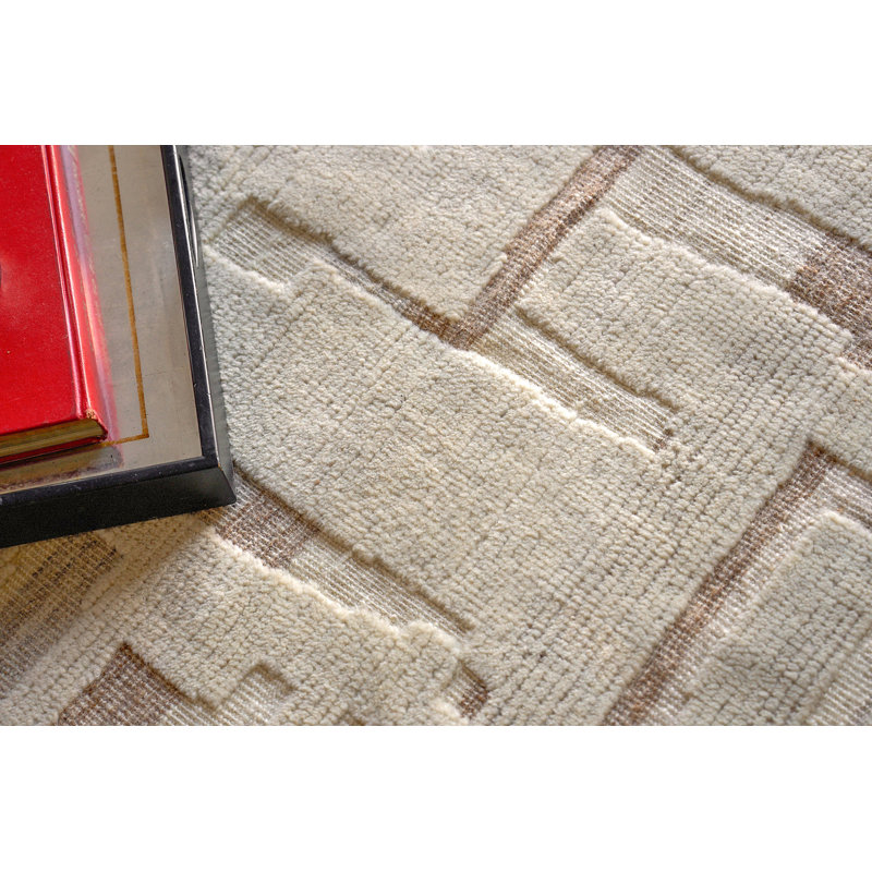Calexico Wool Abstract Indoor Rug, Rectangle 8' x 10'