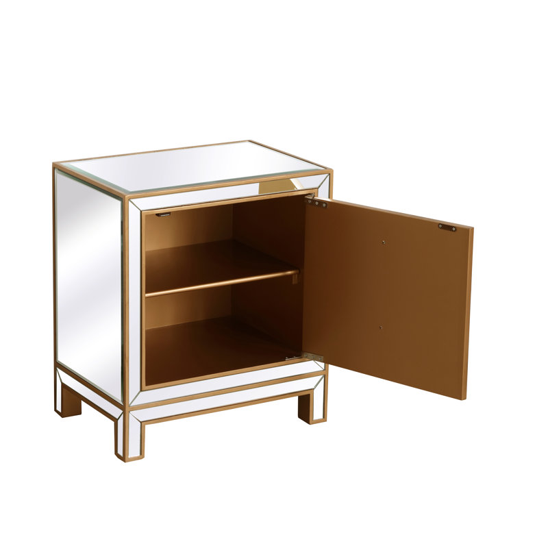 Fairgrove 21'' W Nightstand, Gold