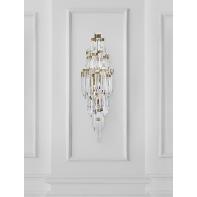 Suzanne Kasler Adele Small Sconce, Antique Brass