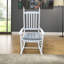 Chaise berçante en bois, sans tapis