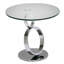 Aundrea Glass Side Table