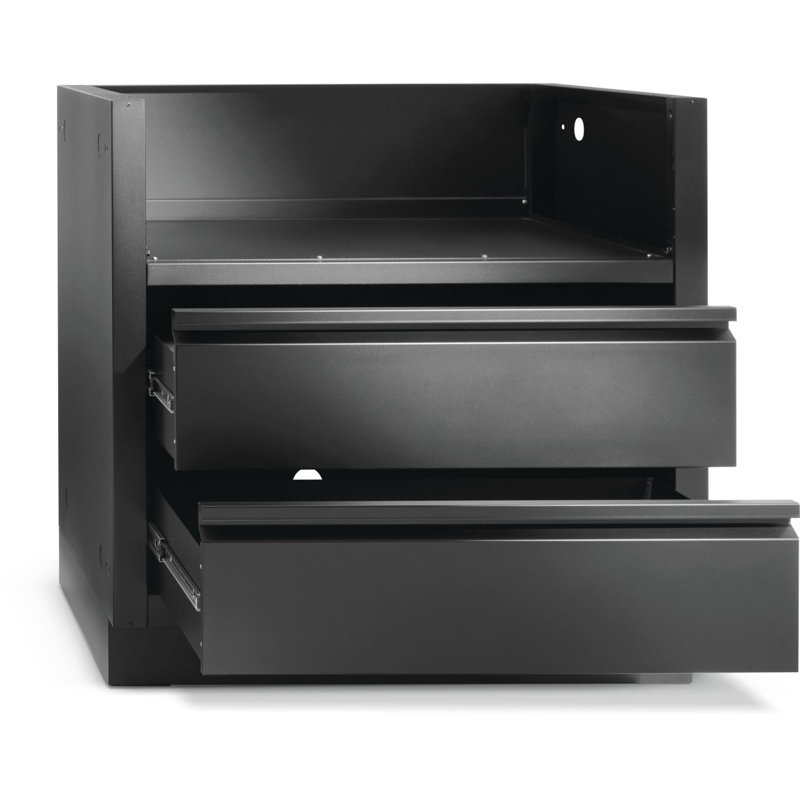 Armoire sous le gril OASIS® pour 700 Series 32, noir mat
