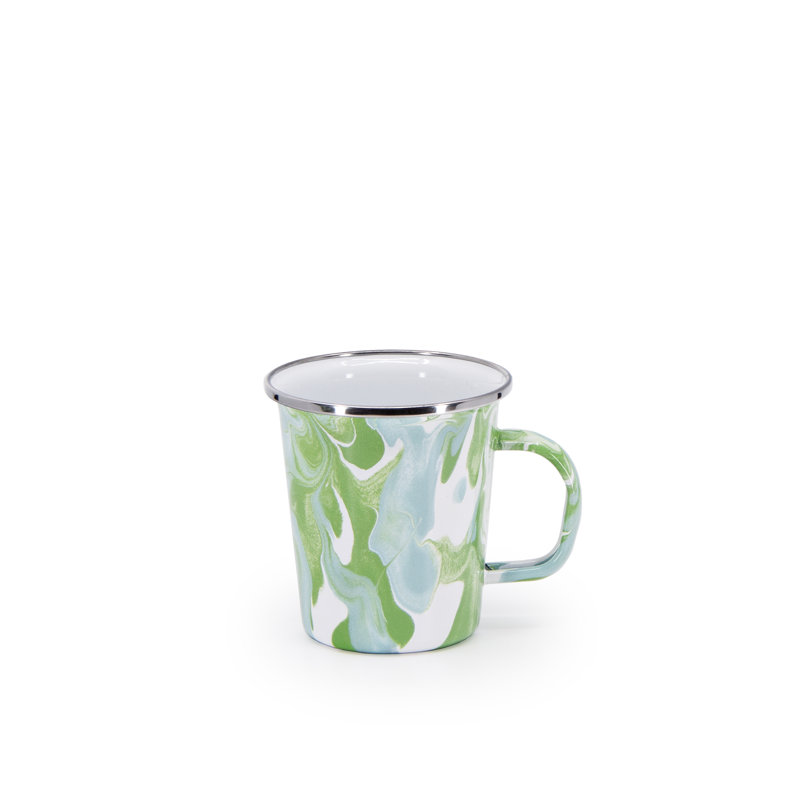 Set of 4 Modern Monet Latte Mugs
