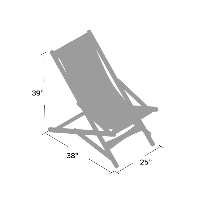 Fauteuil oscillant Damarion, Naturel