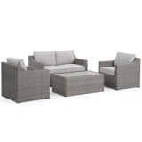 4 - Person Patio Conversation Sets with Cushions