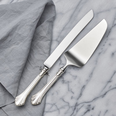 Wallace French Regency 2 Piece Cake Set