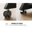 Meuble télé à plancher mobile en acier l 30,4 po Carshalt-875616120
