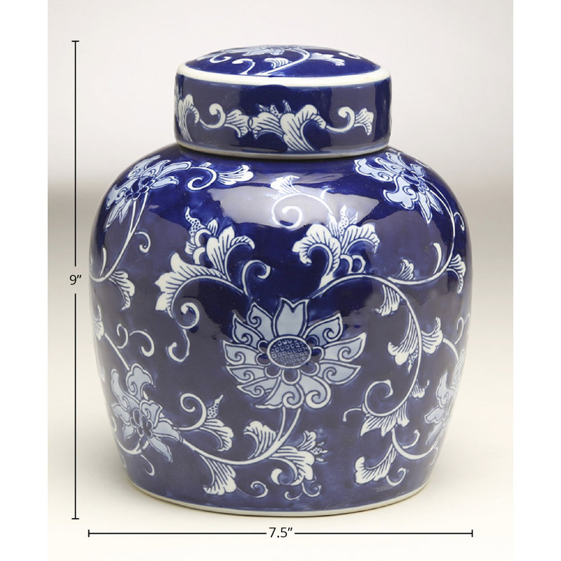 Farber Floral Jar