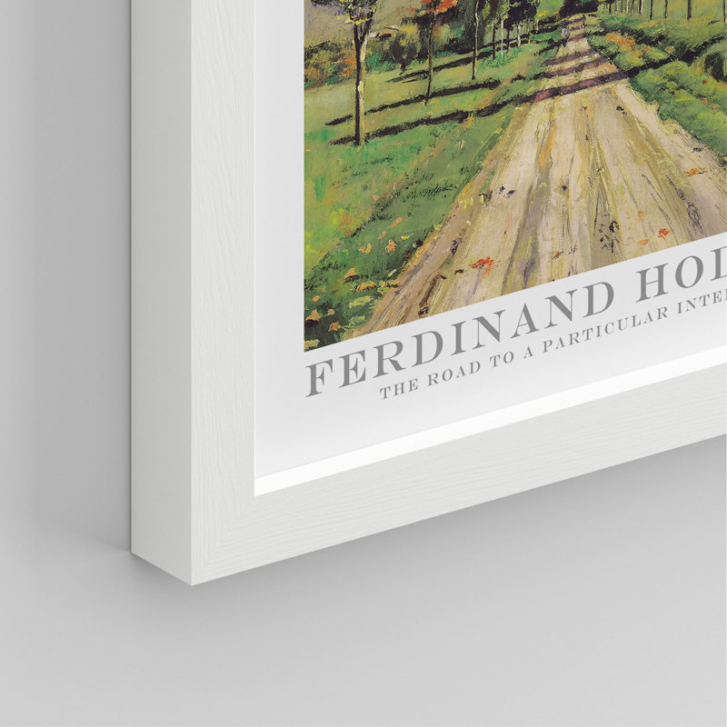 «Spring Summer Pastel Country Fields Nature», reproduction encadrée sur papier, 4 pièces, Blanc, H 14 po x l 11 po